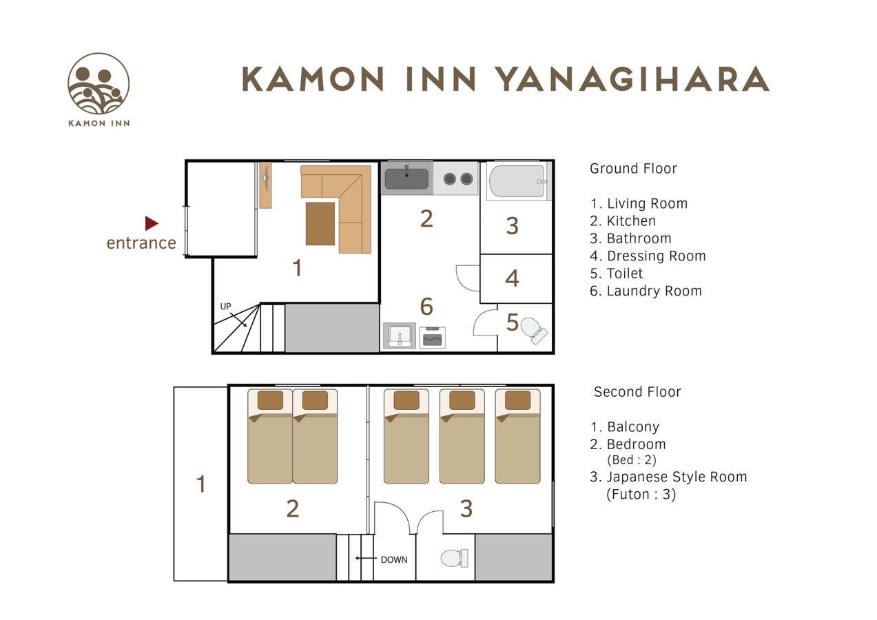 Kamon Inn Yanagihara Tokyo prefektur Exteriör bild